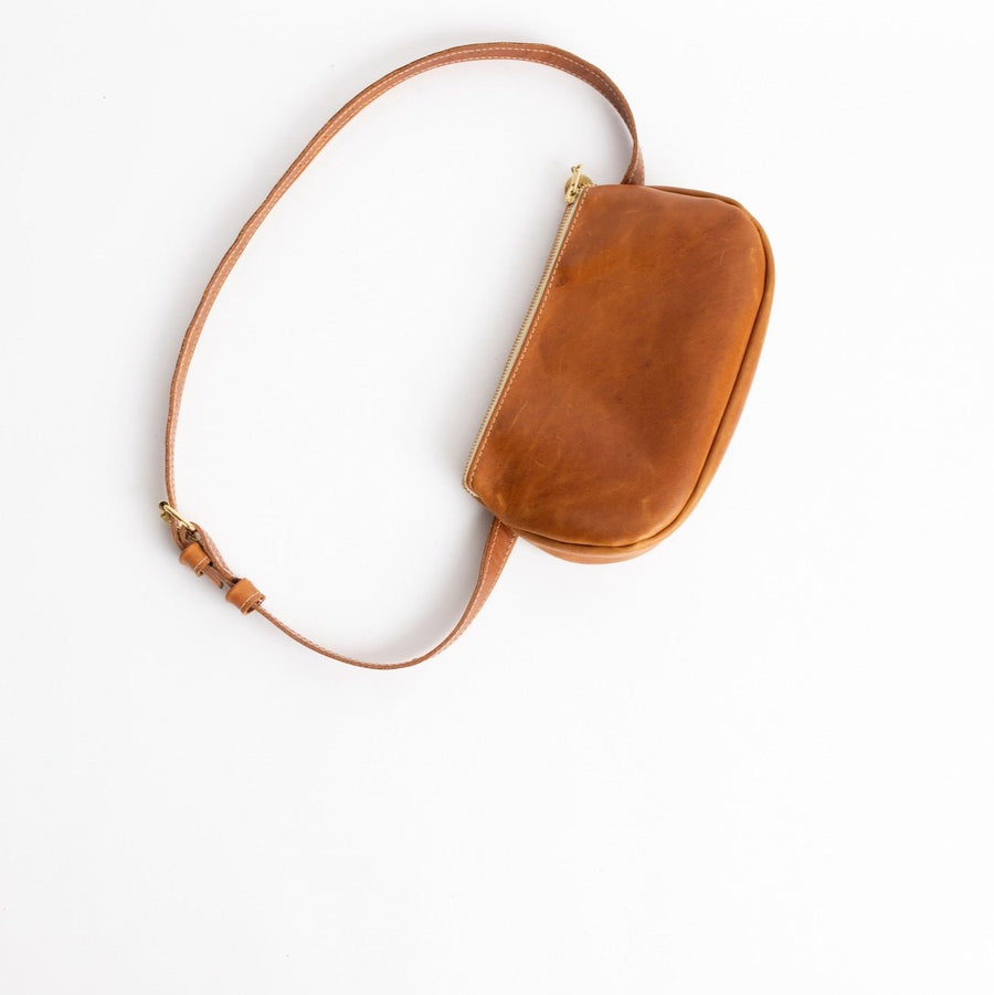 CleVegas Belt Bag Cognac READY TO SHIP