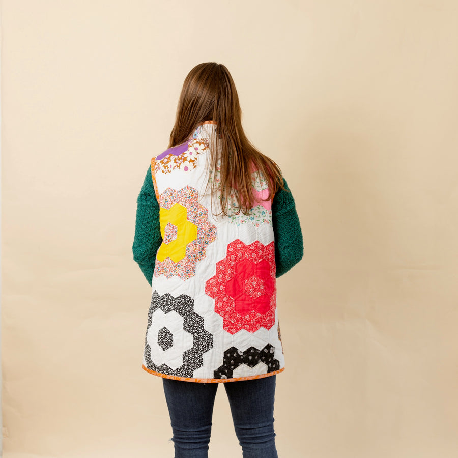 XS/S Long Quilted Vest