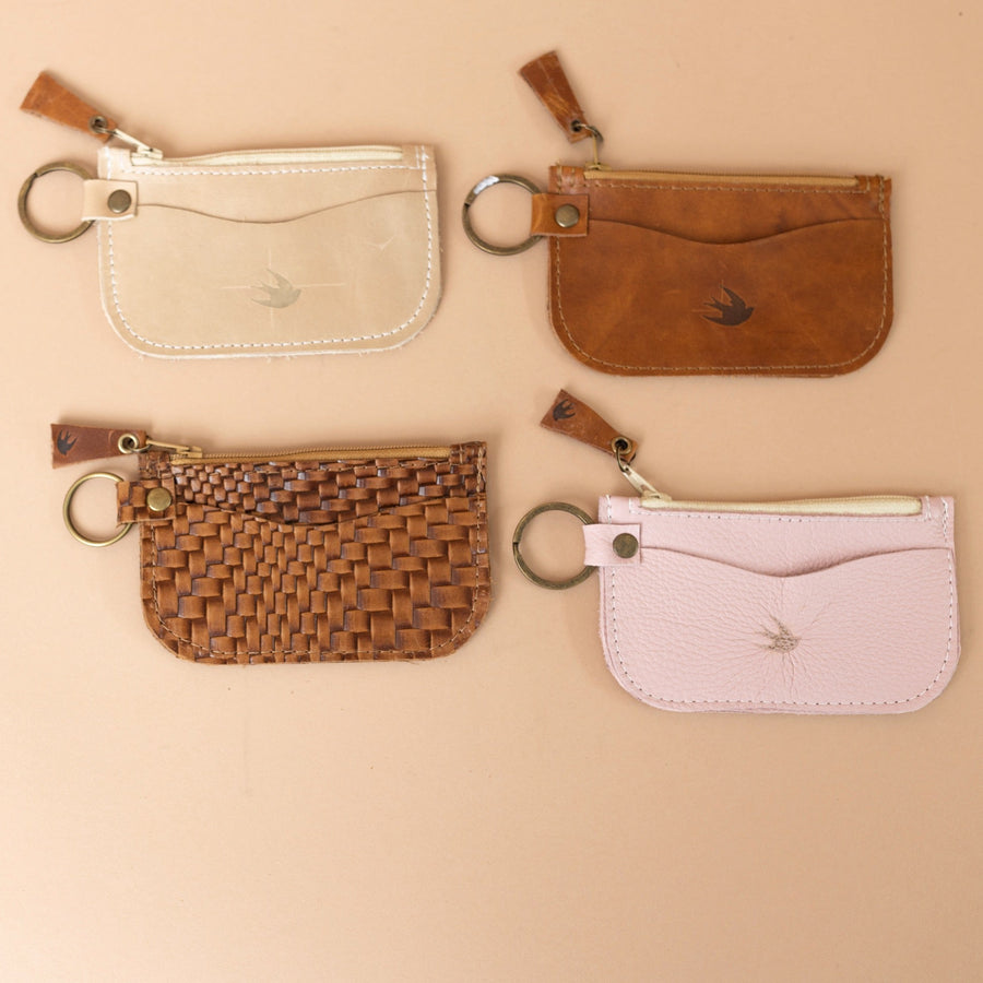 Bishop Key- Coin and Card Pouch - Multiple Options