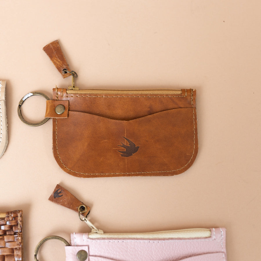 Bishop Key- Coin and Card Pouch - Multiple Options