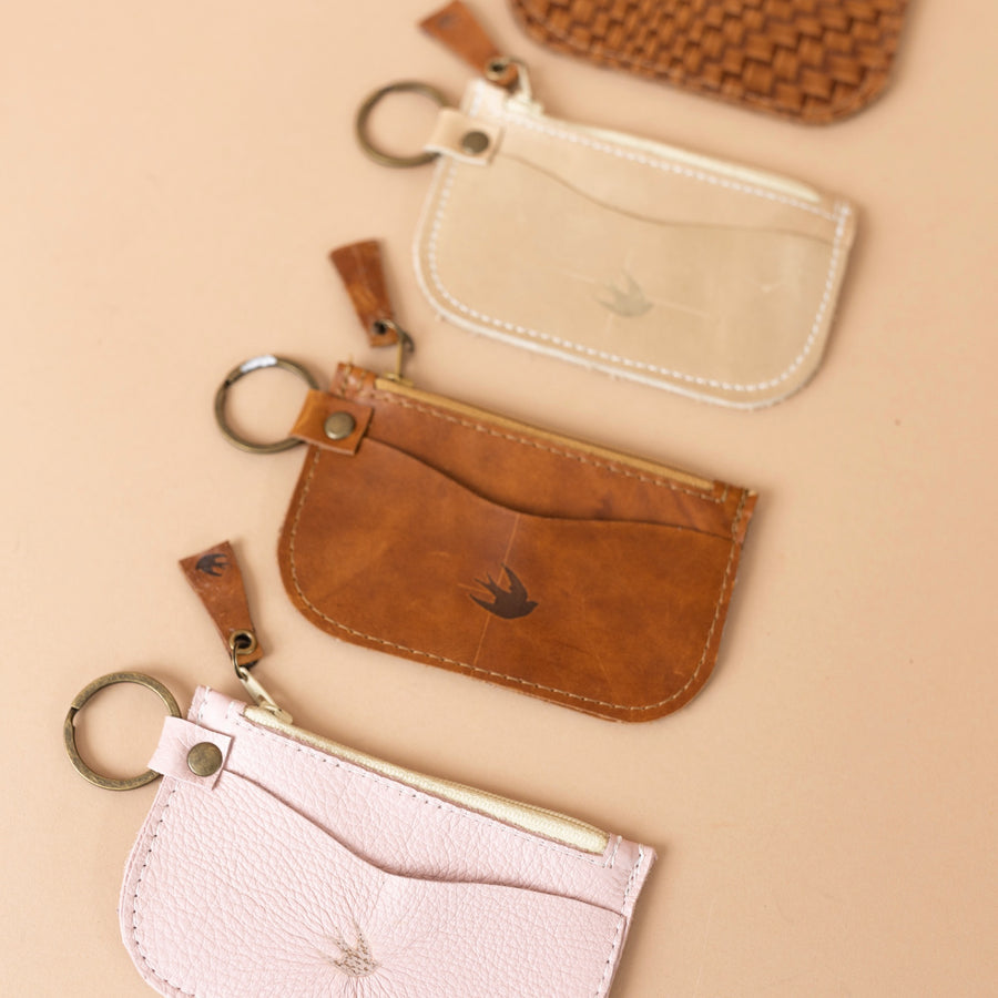 Bishop Key- Coin and Card Pouch - Multiple Options