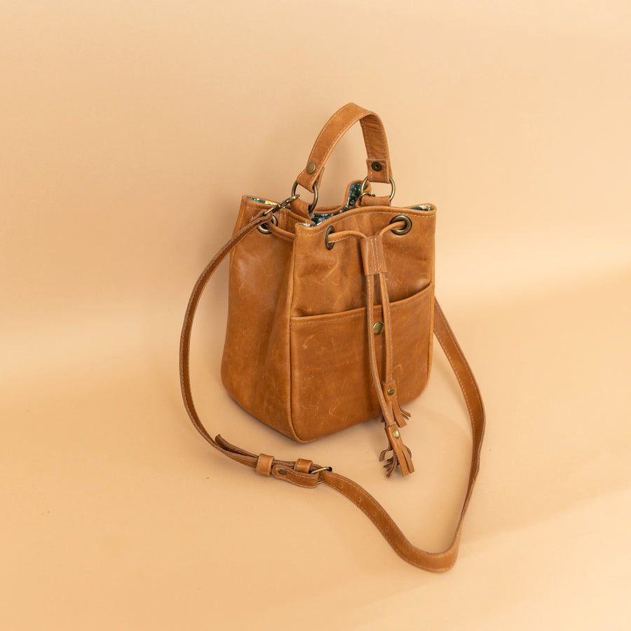 Cognac Gina Maria Bag