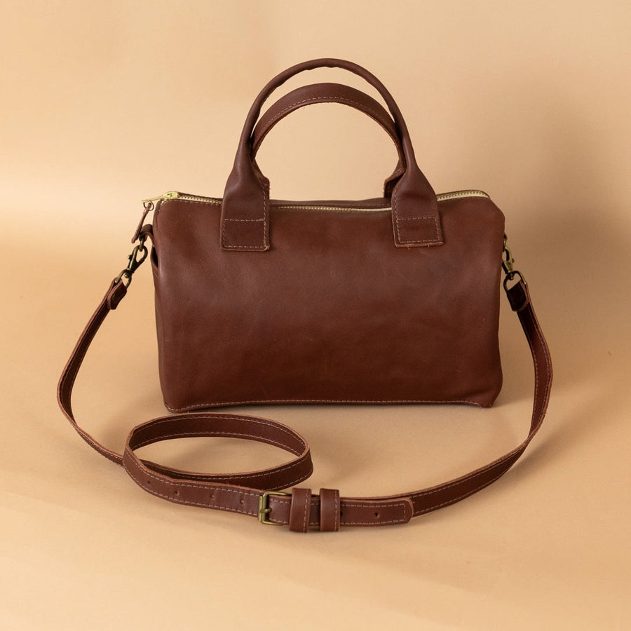 Mini Cameron Bag in Mahogany