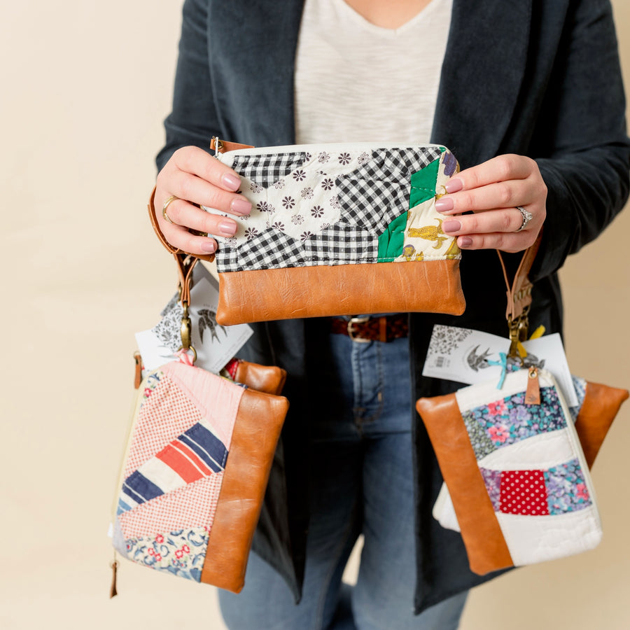 Quilted Small Ivey Wristlet Wallet - Multiple Options
