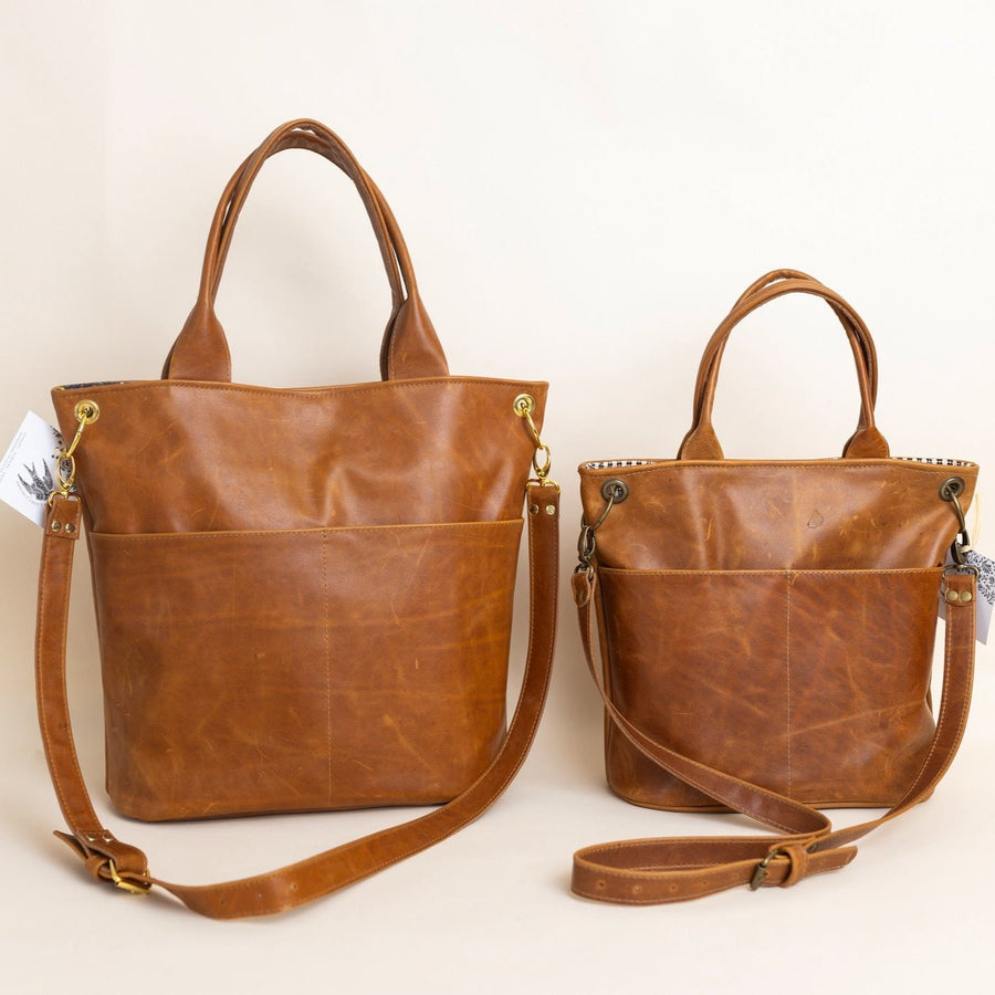 Sutton Tote Cognac READY TO SHIP