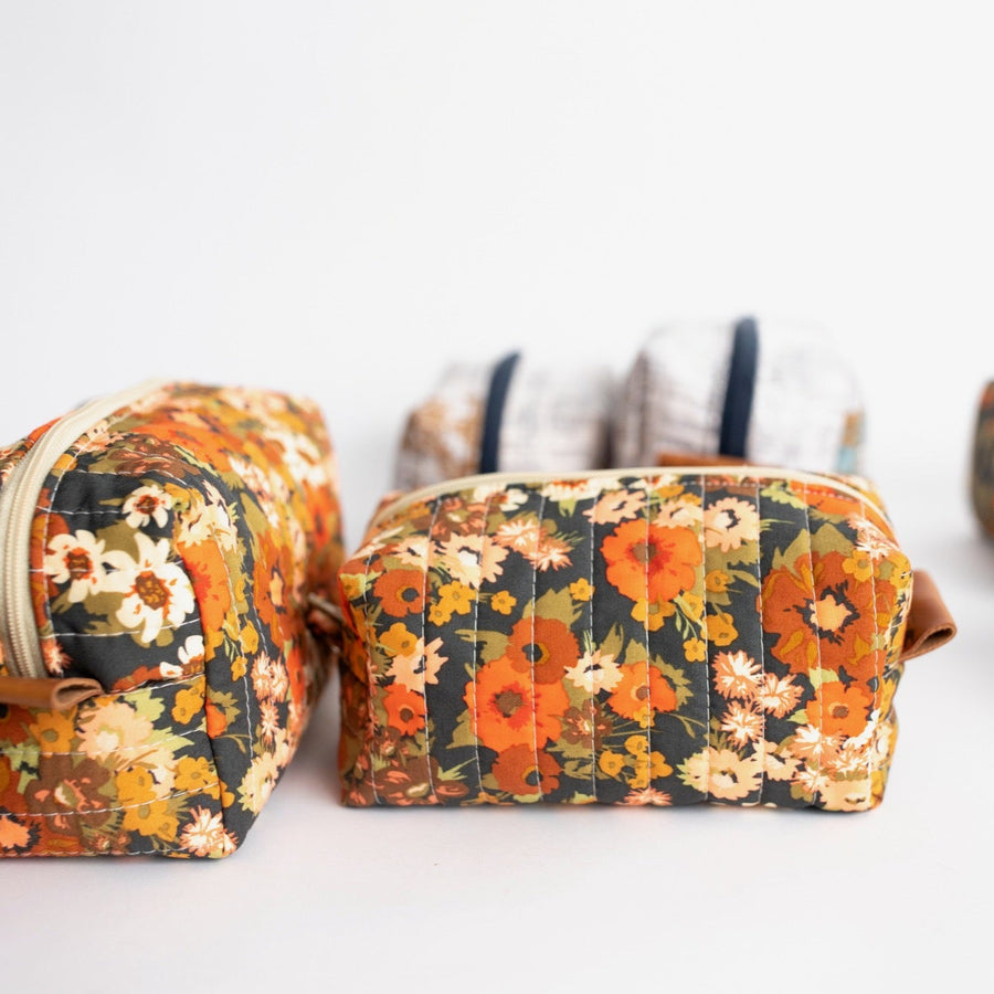 Quilted Essentials Pouch MADE TO ORDER