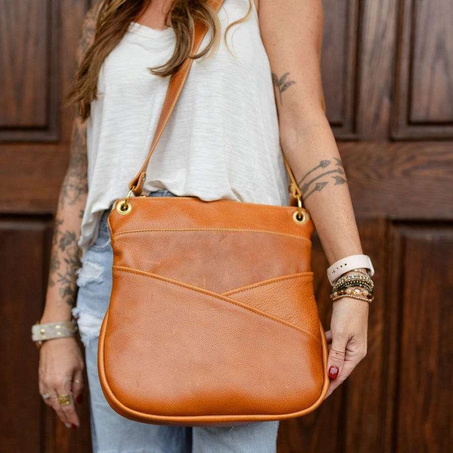 Tara Jill Crossbody All Leather MADE TO ORDER