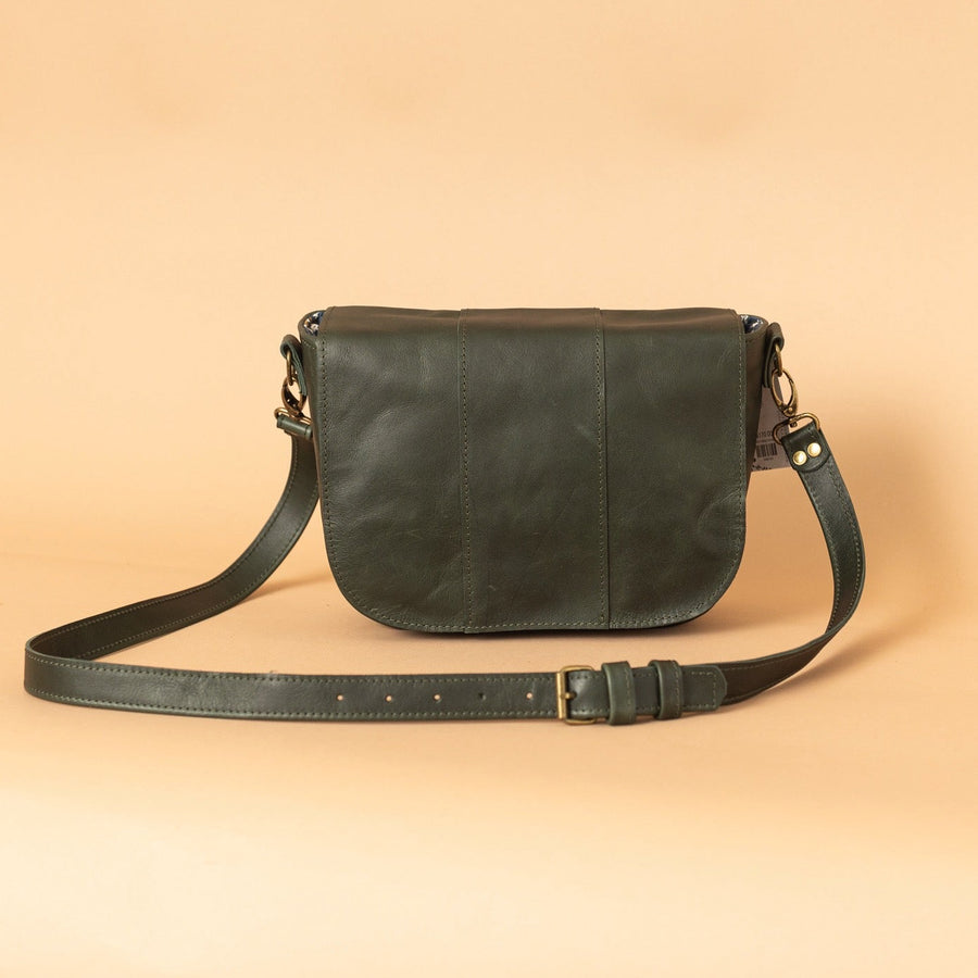 Mini Derby Forrest Green Leather