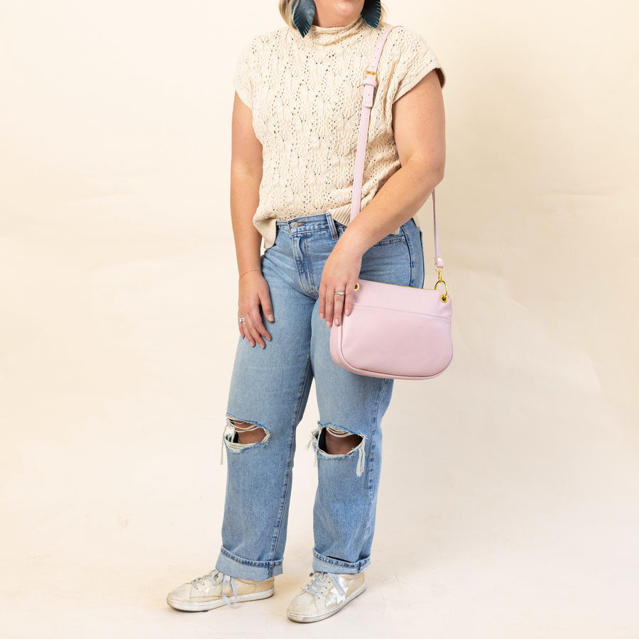 Jean Crossbody Blossom Pink