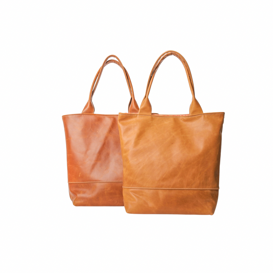 Abbey Tote All leather MADE TO ORDER – Project Free 2 Fly